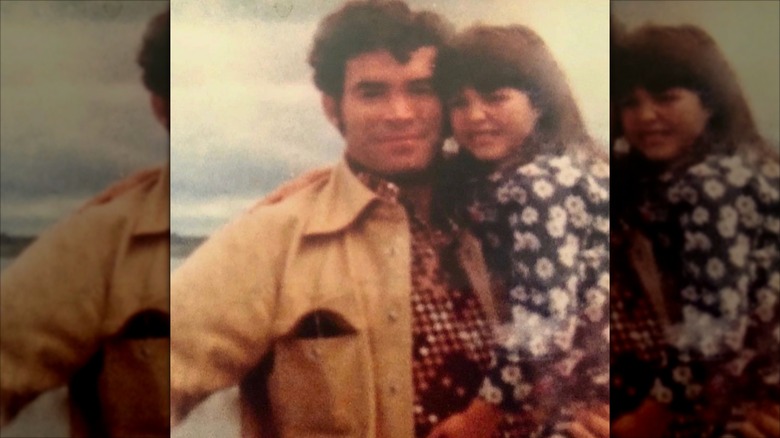 A young Kimberly Guilfoyle with her dad