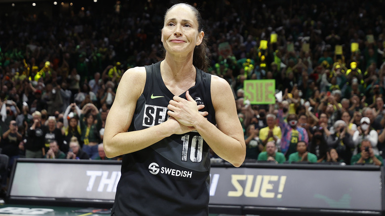 Sue Bird smiling