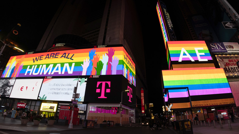 American Eagle Times Square Pride