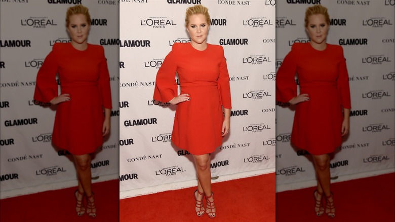 Amy Schumer on the red carpet
