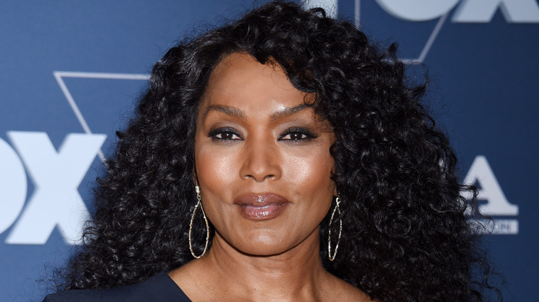 Angela Bassett on a red carpet