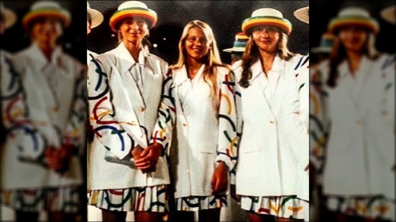 Anna Kournikova at the Olympics