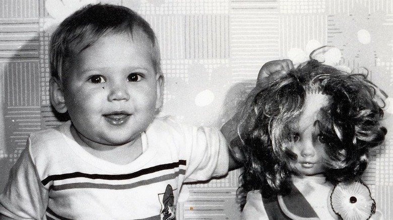 Anna Kournikova as a baby