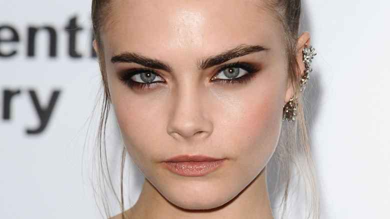 Cara Delevigne close up 