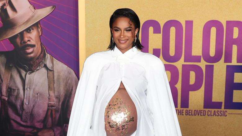 Ciara at the premiere of "The Color Purple"