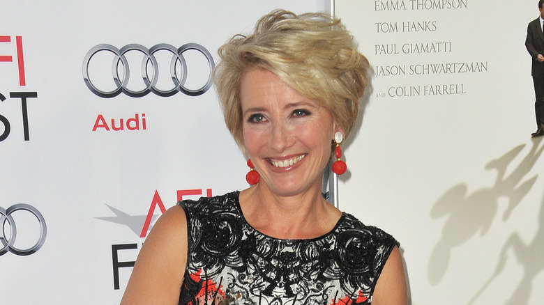 Emma Thompson smiling