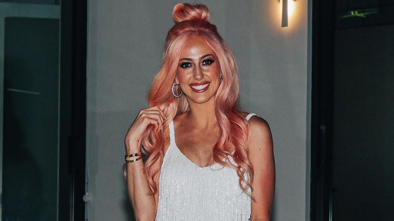 Brittany Mahomes pink hair