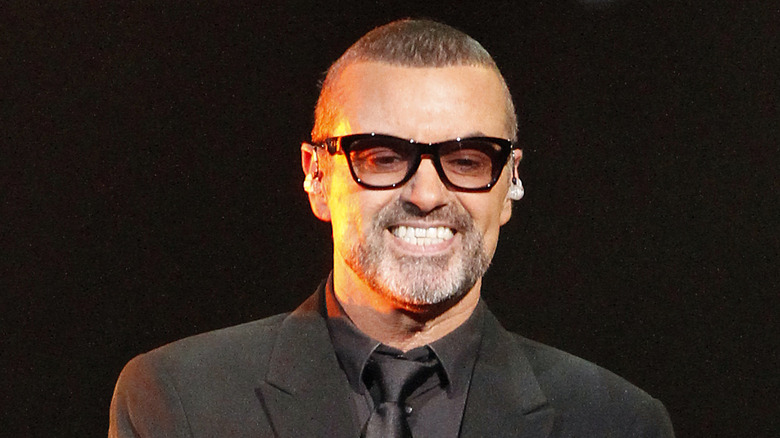 George Michael smiling