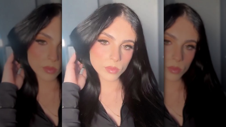 Set of pink blush colors