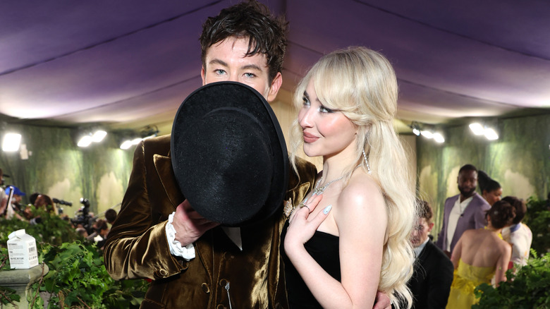 Barry Keoghan and Sabrina Carpenter at the Met Gala