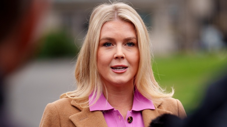 Karoline Leavitt speaking