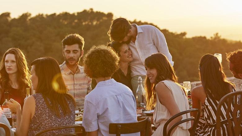 friends and family dinner