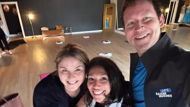 Jenna Bush Hager not wearing makeup after a workout with her husband