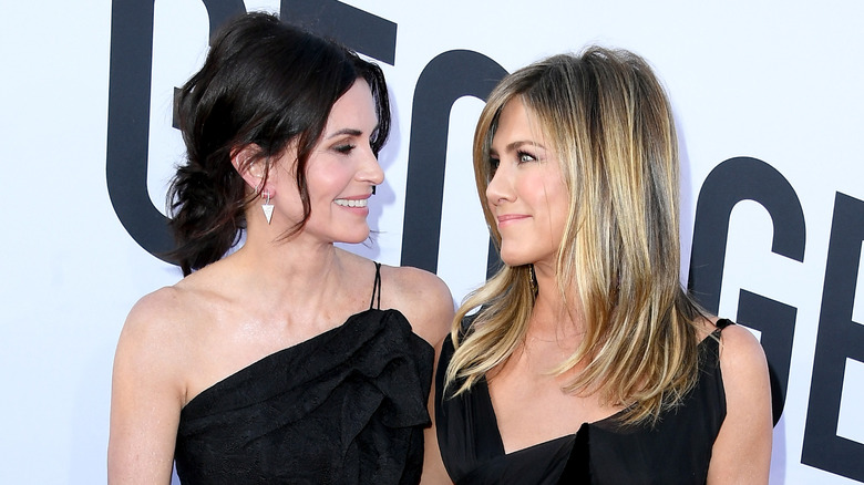 Jennifer Aniston and Courtney Cox