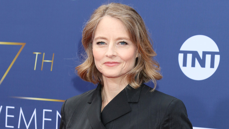 Jodie Foster on the red carpet
