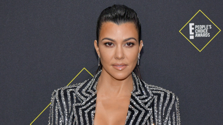 Kourtney Kardashian on the red carpet