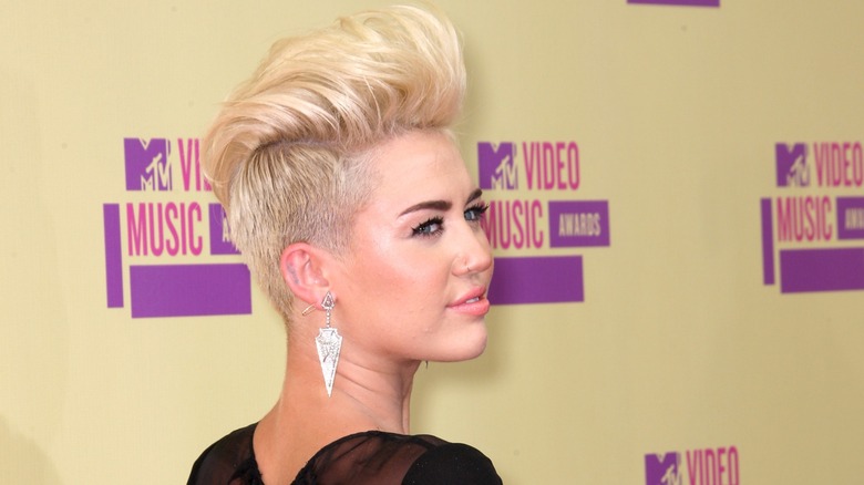 Miley Cyrus at the MTV Video Music Awards 2012
