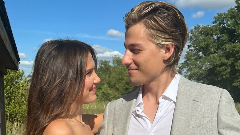 Millie Bobby Brown with Jake Bongiovi