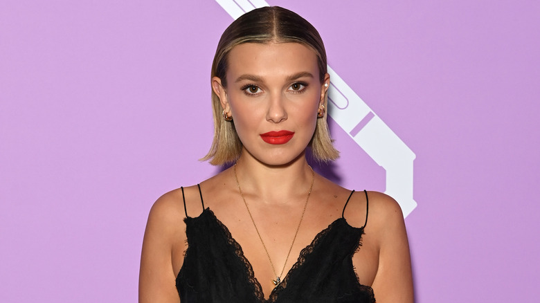 Millie Bobby Brown posing