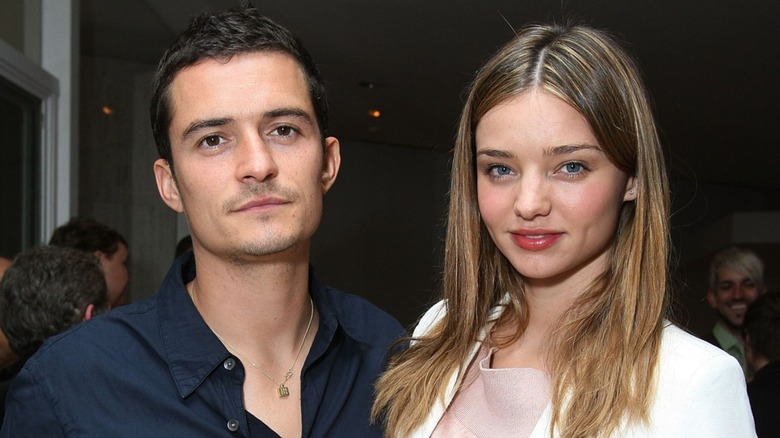 Orlando Bloom with Miranda Kerr