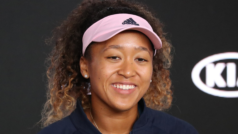 Naomi Osaka close up