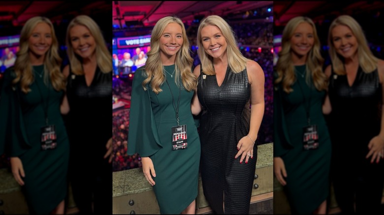 karoline leavitt donning pleather