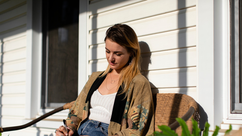 Man with steam coming out of his ears