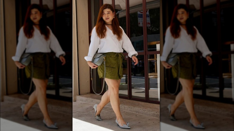 court shoes with shorts