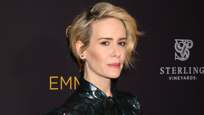 Sarah Paulson posing