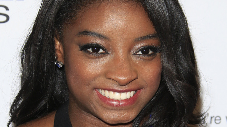 Simone Biles close up 