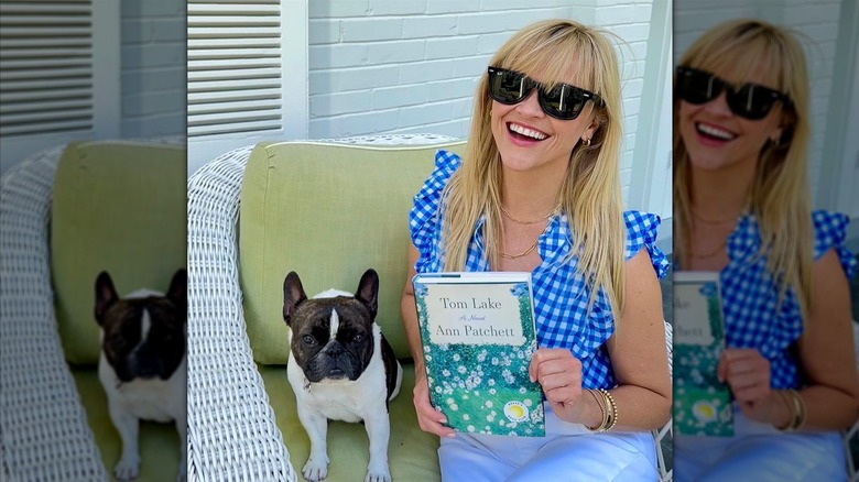 Reese holding Tom Lake