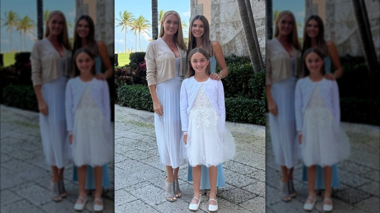 Kai Trump and Vanessa Trump in a wedding photo