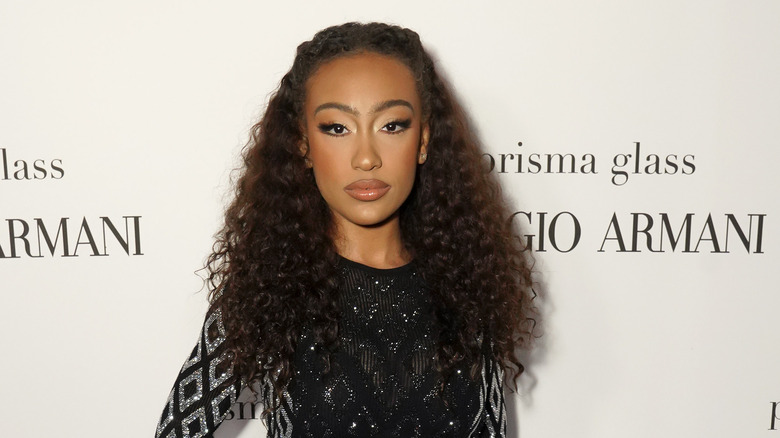 Woman wearing makeup