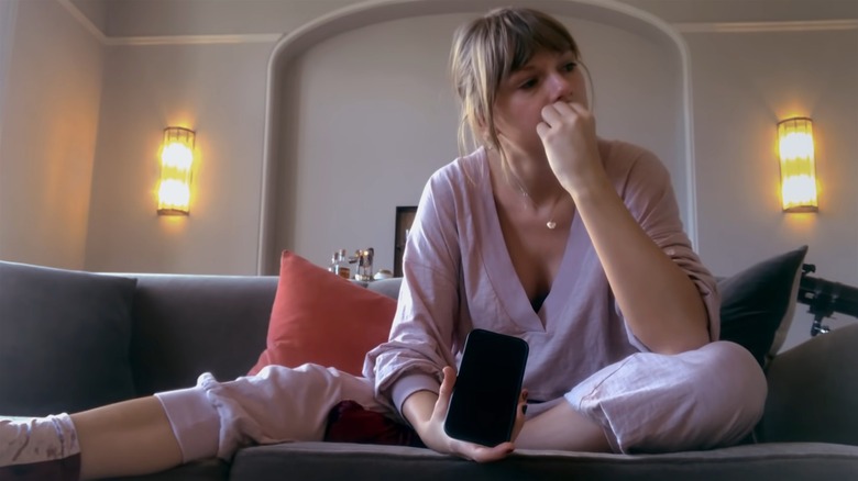 Taylor Swift in her PJs
