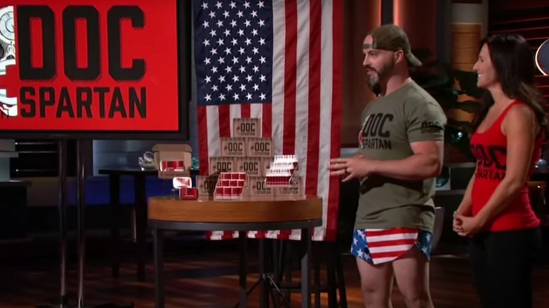 Dale King and Renee Wallace on "Shark Tank"