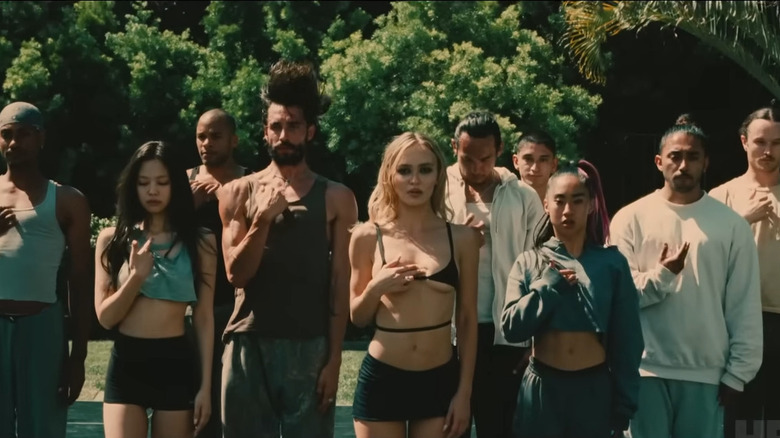 The cast of The Idol