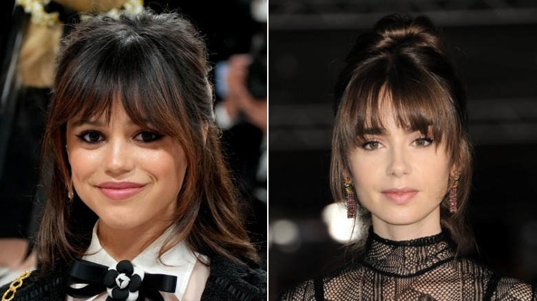 Jenna Ortega and Lily Collins