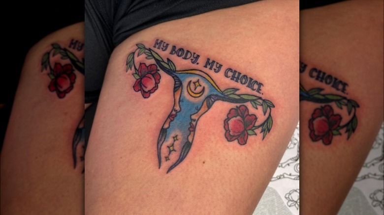 My body my choice tattoo