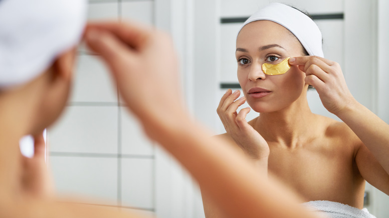 Applying wrinkle patches