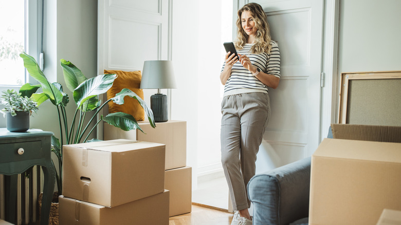 Moving into apartment